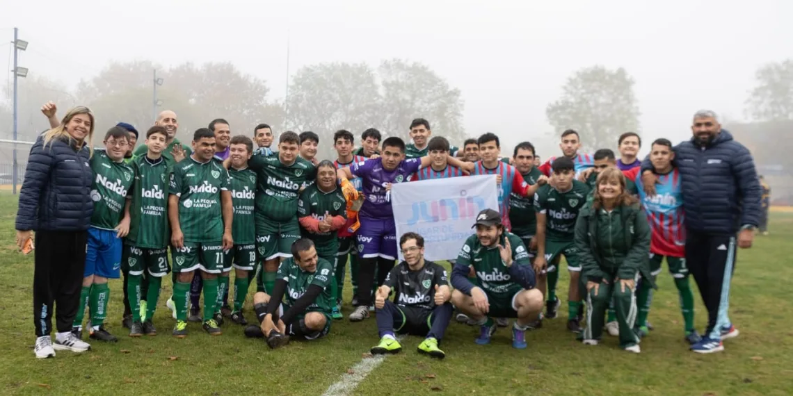 Representantes de Fútbol Adaptado de Junín disfrutaron de una jornada de integración