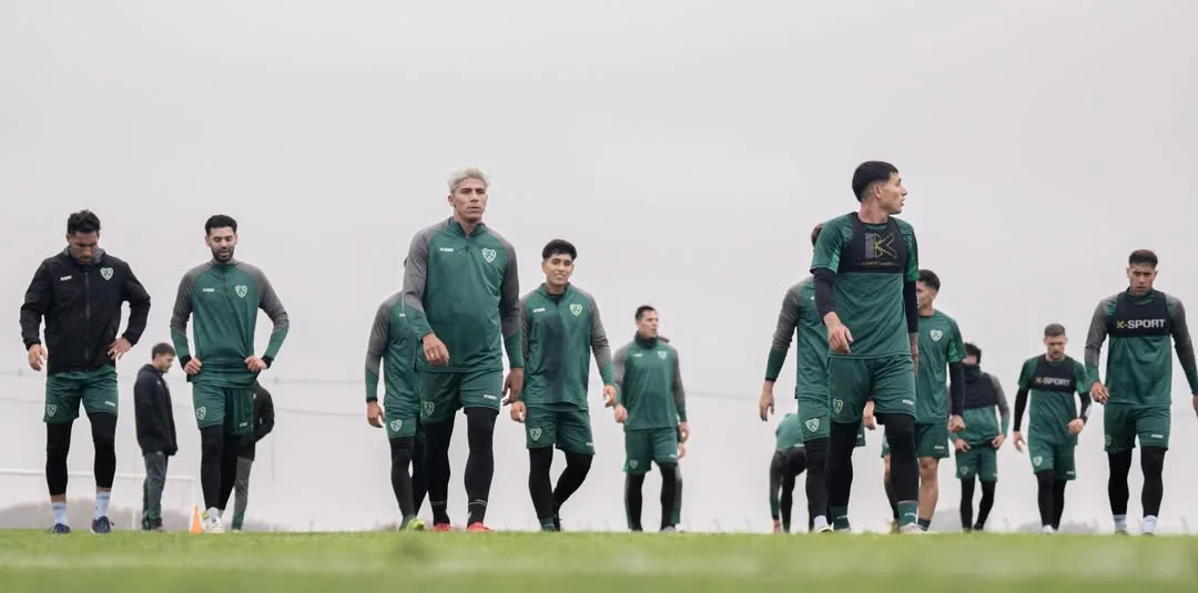 Sarmiento regresó a los entrenamientos