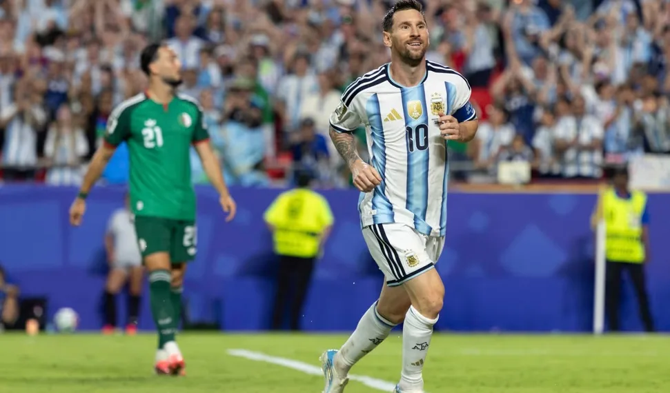 Messi: “Disfruto dentro de una cancha”