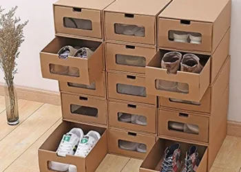 Cómo armar un organizador de zapatos fácil, muy barato y con solo dos elementos