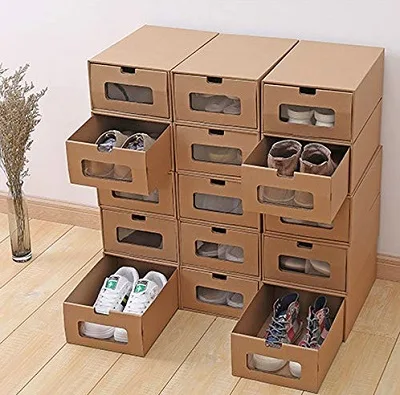 Cómo armar un organizador de zapatos fácil, muy barato y con solo dos elementos