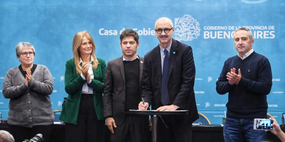 Magario celebró el trabajo conjunto entre la Provincia y UNICEF