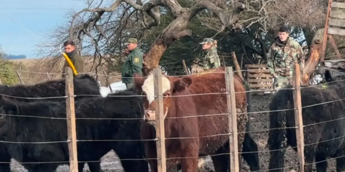 Hallaron 49 de los 52 animales sustraídos al productor Gabriel Racca
