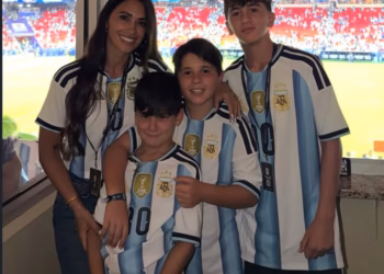 El posteo de Antonela Roccuzzo tras la noche soñada de Messi ante Argelia