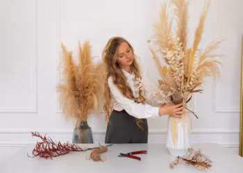 Tips para decorar tu hogar con flores secas