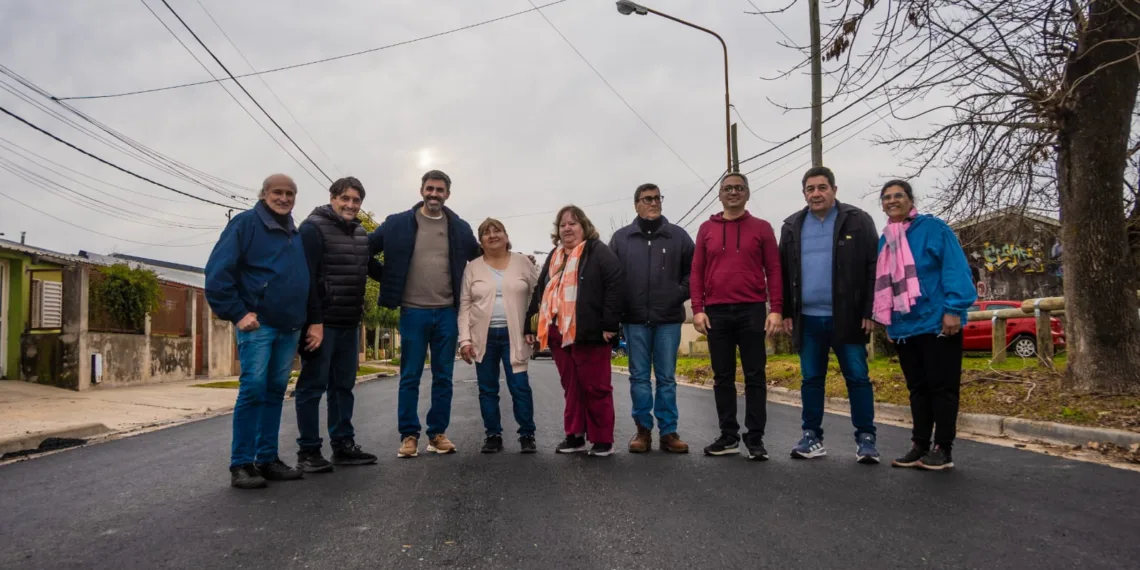 Avanza el plan de asfalto en el barrio La Celeste