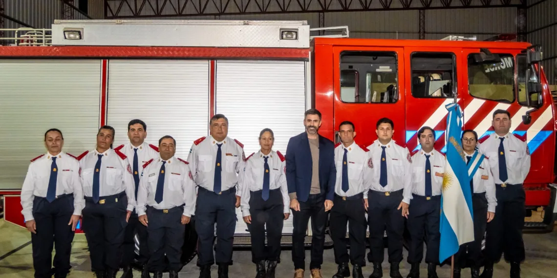 Acto conmemorativo por el Día del Bombero Voluntario en Morse