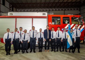 Acto conmemorativo por el Día del Bombero Voluntario en Morse