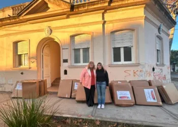 El Consejo Escolar de Junín recibió 25 calefactores enviados por el Gobierno de la Provincia de Buenos Aires.