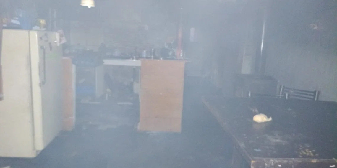 Incendio en una vivienda en horas de la mañana de hoy