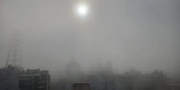 Advertencia por niebla del SMN alcanza a los 135 distritos bonaerenses