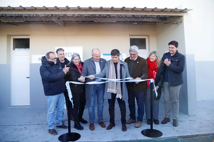 Inauguraron un frigorífico porcino municipal en Laprida
