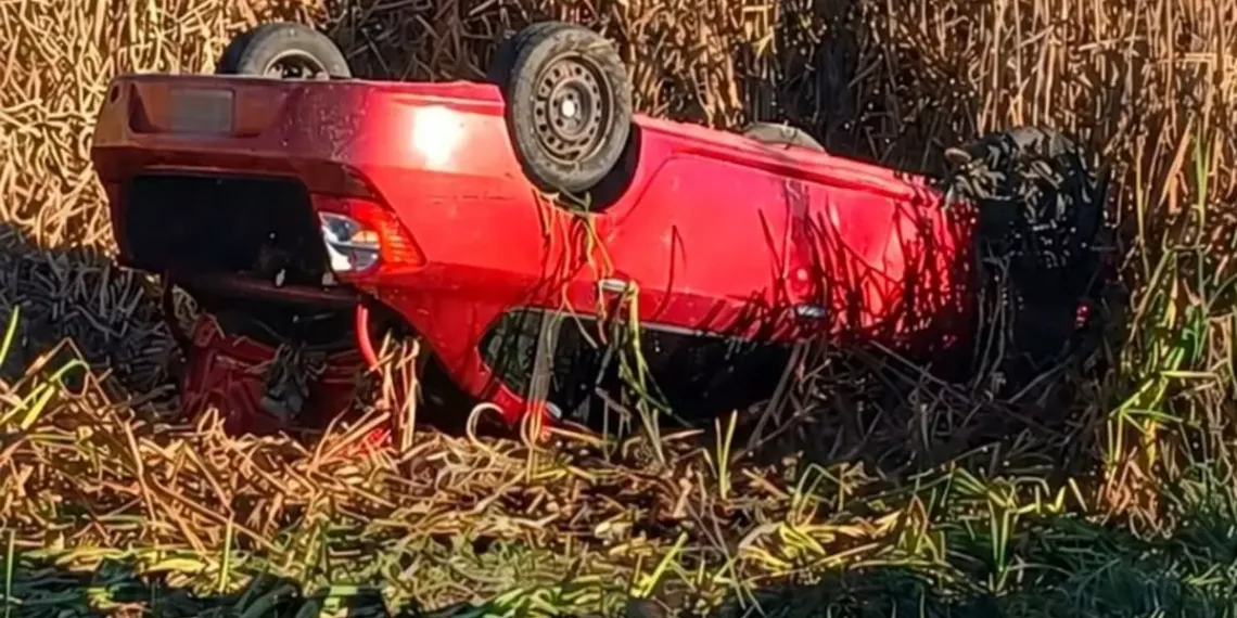 Vuelco en Ruta 5: seis personas heridas cerca de Nueve de Julio