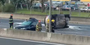 General Pacheco: una nena de 6 años murió tras un choque en la Panamericana