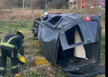 Dos policías de Junín gravemente heridos tras un accidente