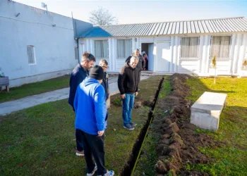 Llega el gas natural a la posta sanitaria de barrio Almirante Brown