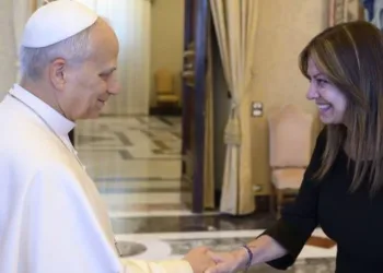 La ministra Sandra Pettovello cerró una gira en Italia con una audiencia con el papa León XIV