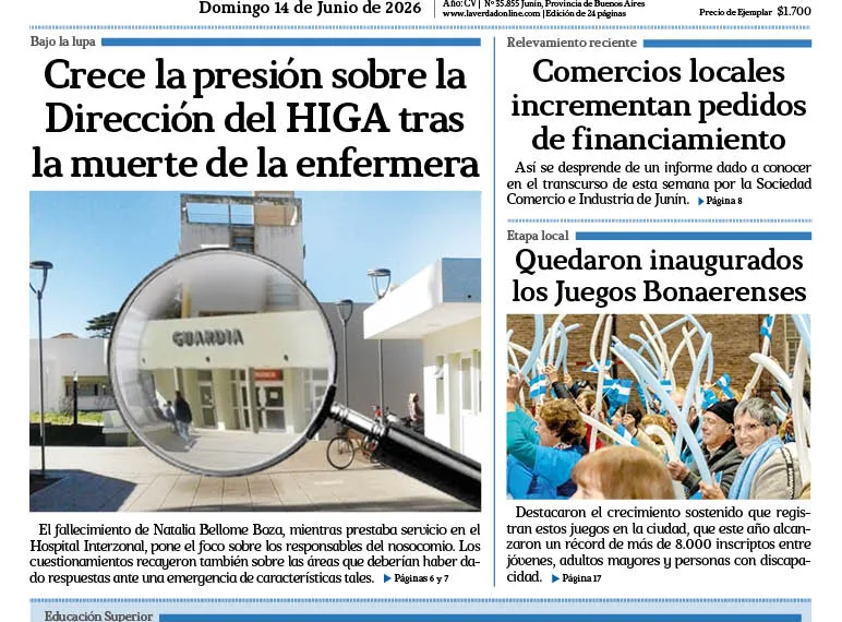 Domingo 14 de junio de 2026