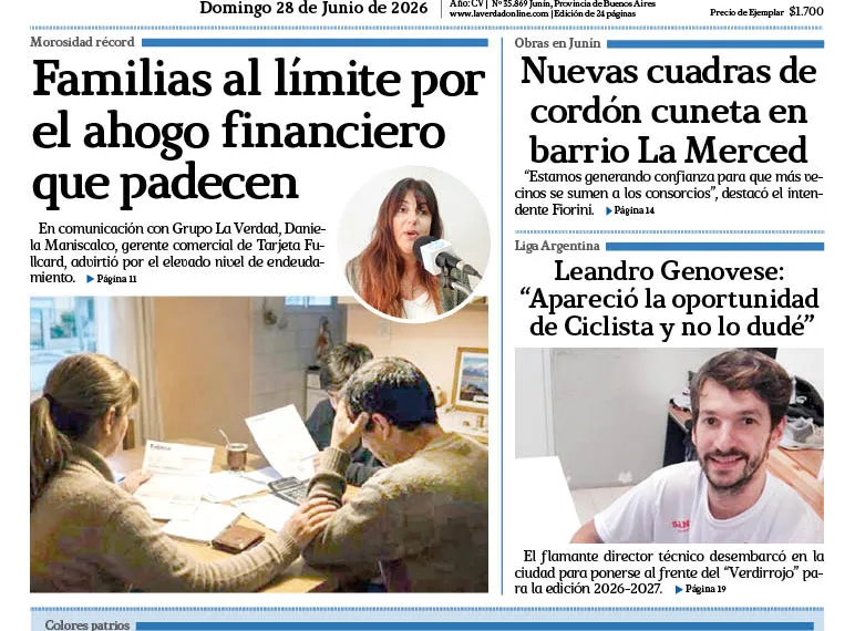 Domingo 28 de junio de 2026