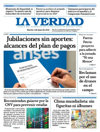 Martes 2 de junio de 2026