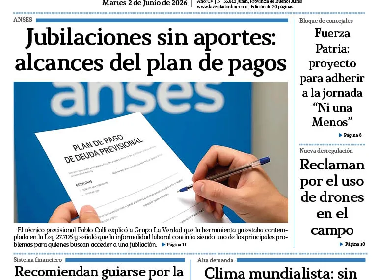 Martes 2 de junio de 2026