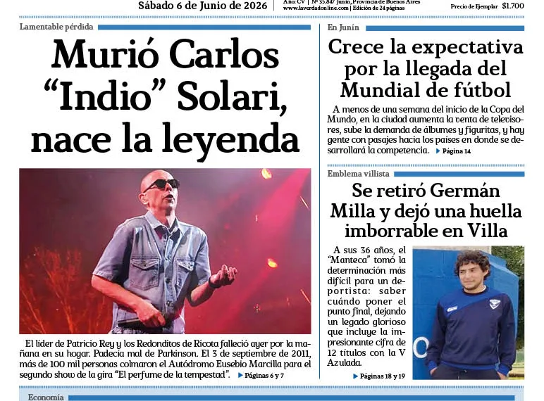 Sabado 6 de junio de 2026