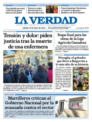Sábado 13 de junio de 2026
