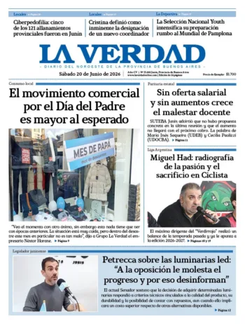 Sábado 20 de junio de 2026