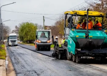 Prosiguen las obras en los barrios de Junín
