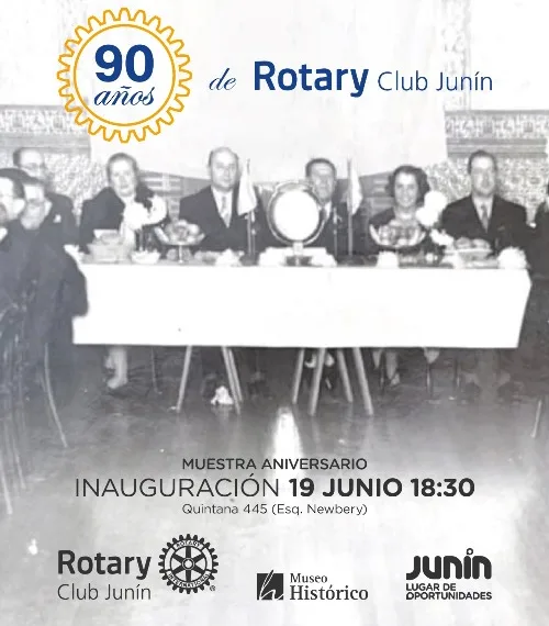 El Museo Histórico será sede de una muestra por los 90 años de Rotary Club Junín