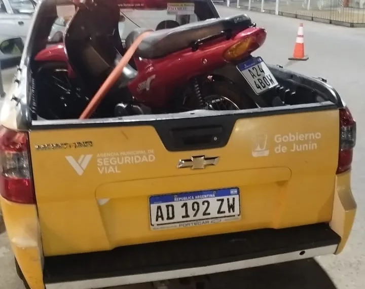 Tránsito: 13 motos retenidas durante el fin de semana por conducción temeraria