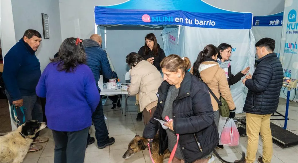 “La Muni en tu Barrio” llegó a Güemes con servicios de salud y zoonosis