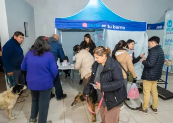 “La Muni en tu Barrio” llegó a Güemes con servicios de salud y zoonosis