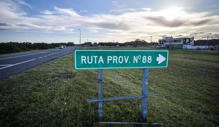 Provincia anunció un proyecto para transformar en autovía la ruta 88