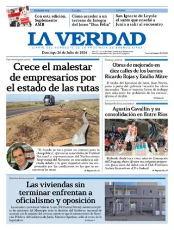 Domingo 26 de julio de 2026