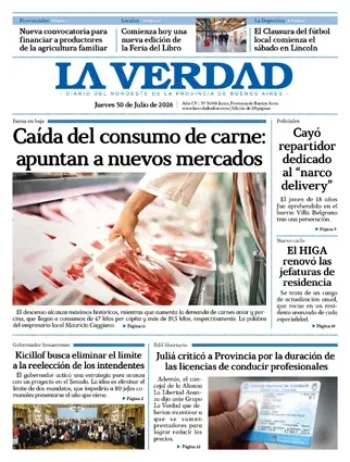 Jueves 30 de julio de 2026