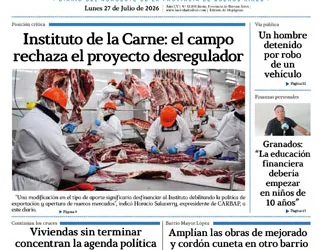 Lunes 27 de julio de 2026