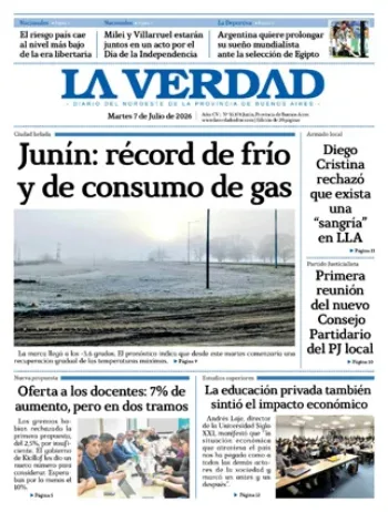 Martes 7 de julio de 2026