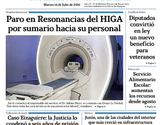 Martes 14 de julio de 2026