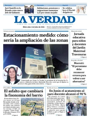 Miércoles 1 de julio de 2026