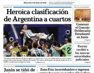 Miércoles 8 de julio de 2026