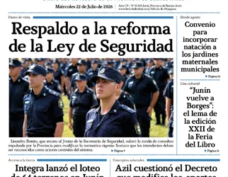 Miércoles 22 de julio de 2026