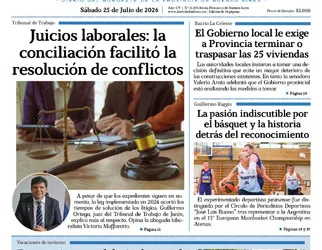 Sábado 25 de julio de 2026