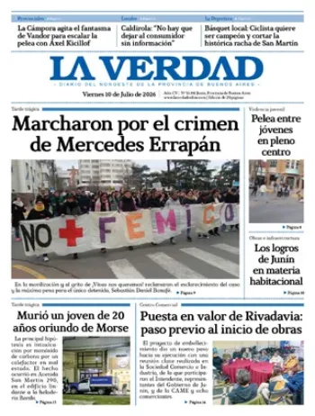 Viernes 10 de julio de 2026