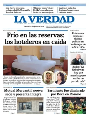 Viernes 17 de julio de 2026