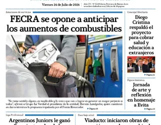 Viernes 24 de julio de 2026