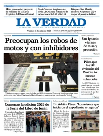 Viernes 31 de julio de 2026