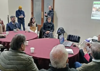Comienzan los trabajos de reparación de hormigón de calle Rivadavia