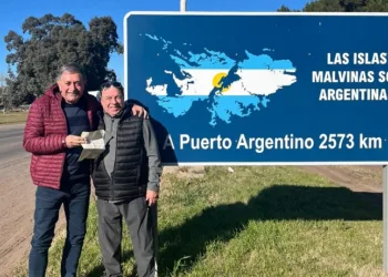 Emotivo encuentro entre un juninense y un soldado de Henderson unidos por una carta