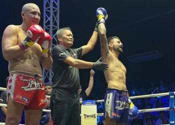 Matías «El Nene» Caggiano ganó por nocaut en su estreno profesional